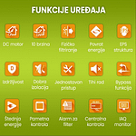 Funkcije uređaja - ugradni