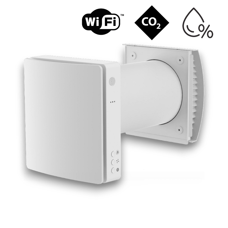 Eco v.2 - senzor vlage, CO2 i nova rozeta - ikonice